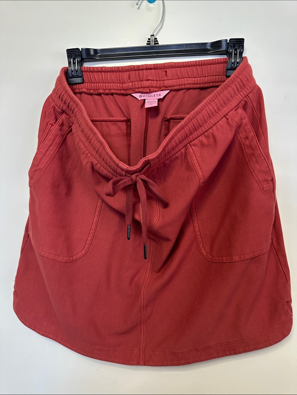 Athleta Rust Red Midi Skirt